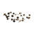 Decorative Metal Wall Art Orb Sculpture for Modern Home Decor - Artistic Hanging Wall Accent for Living Room Display - 47", Silver & Black