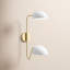 Judson Steel Swing Arm Sconce-1008529477