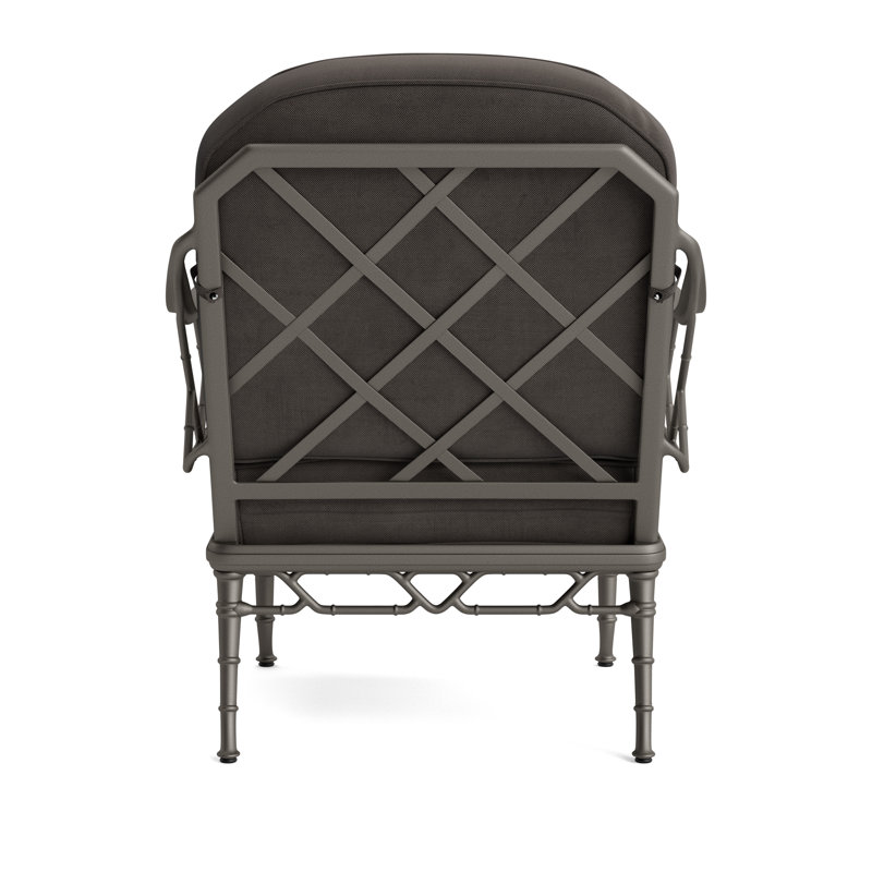 Calcutta Outdoor Lounge Chair, Mica, Fusion Charcoal