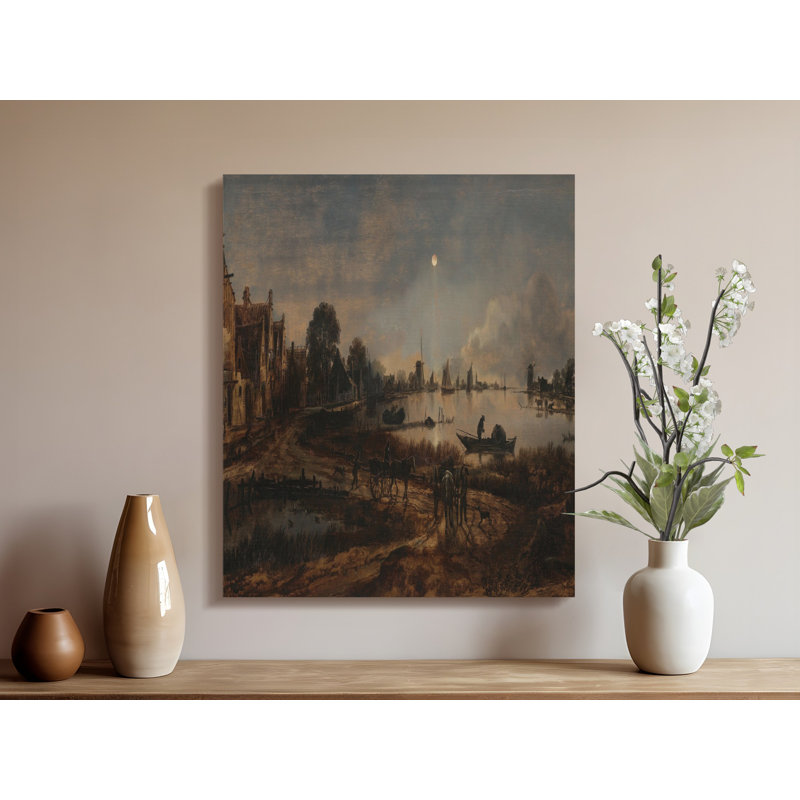 1 Piece Wrapped Canvas Wall Art Set, 81.28 cm H x 60.96 cm W