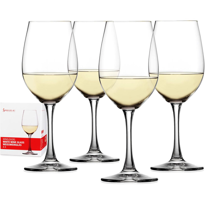 Spiegelau 13.4oz. Crystal White Wine Glass Set