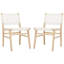 Chaise d'appoint en cuir Alston-1282222455