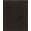 Wool Area Rug in Dark Brown/Ivory