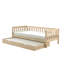 European Single (90 x 200cm) Drawer Bed Frames with Trundle by Vipack-67985466