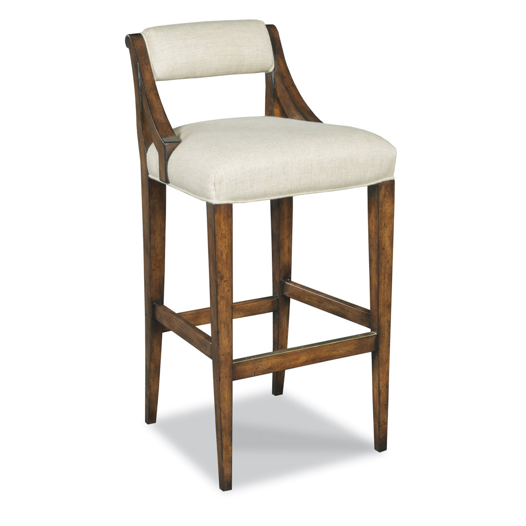 Georgian Upholstered Counter Stool Woodbridge Furniture Frame 