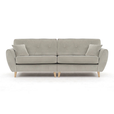 Rafe 4 Seater Velvet Sofa