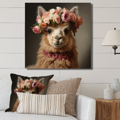 Art floral, alpaga