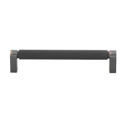 Kapri Collection 5-1/16" Center to Center Knurled Cabinet Bar Pull