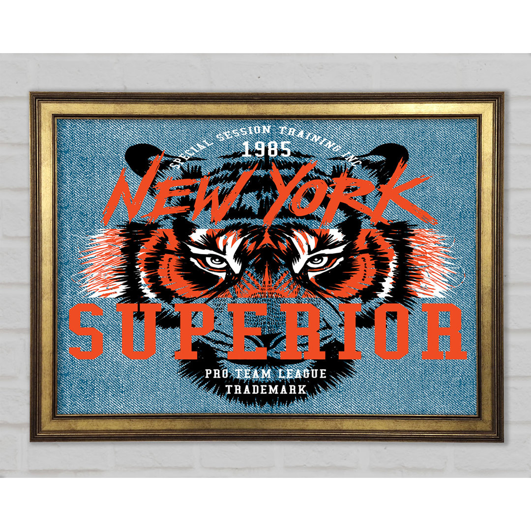 Leinwandbild New York Tiger Superior