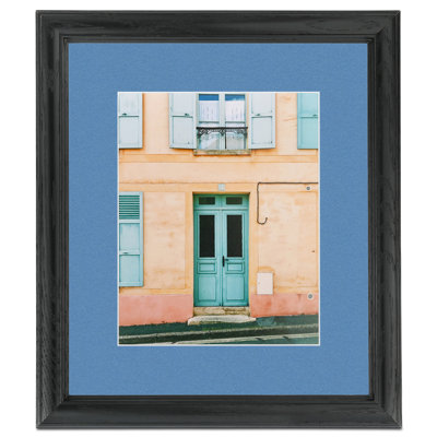 Wood Matte Picture Frame with Mat