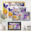 Fleurs tropicales rétro - Impression sur toile-59915633-59987229