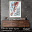 «Cyan Leaf Rise Shadowbox Print» par Notoriart-116883076-116883074
