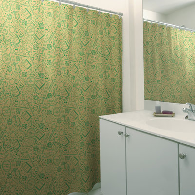 Katelyn Elizabeth Shower Curtain with Liner Included