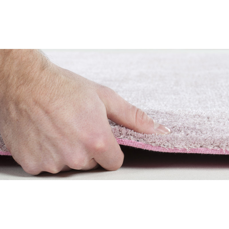 Powder Solid Colour Hand Woven Area Rug, Rectangle 85 x 155cm