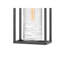 Pax Satin Black 1 -Bulb 15.25" H Outdoor Hanging Lantern
