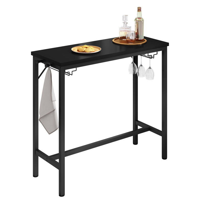 Mityu 103.5cm Wine Bar, Black