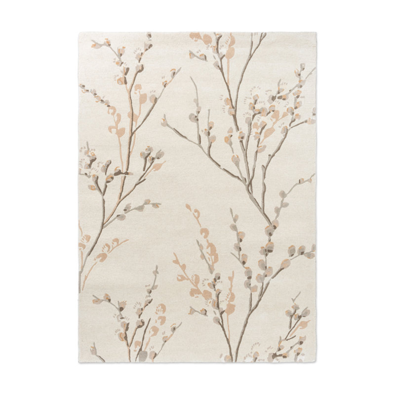 LA Pussy Willow Dove Gray 079804 250X350, Rectangle 4'7" x 6'6"