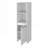 Danforth Pantry Cabinet, Single Door Cabinet, Four Shelves