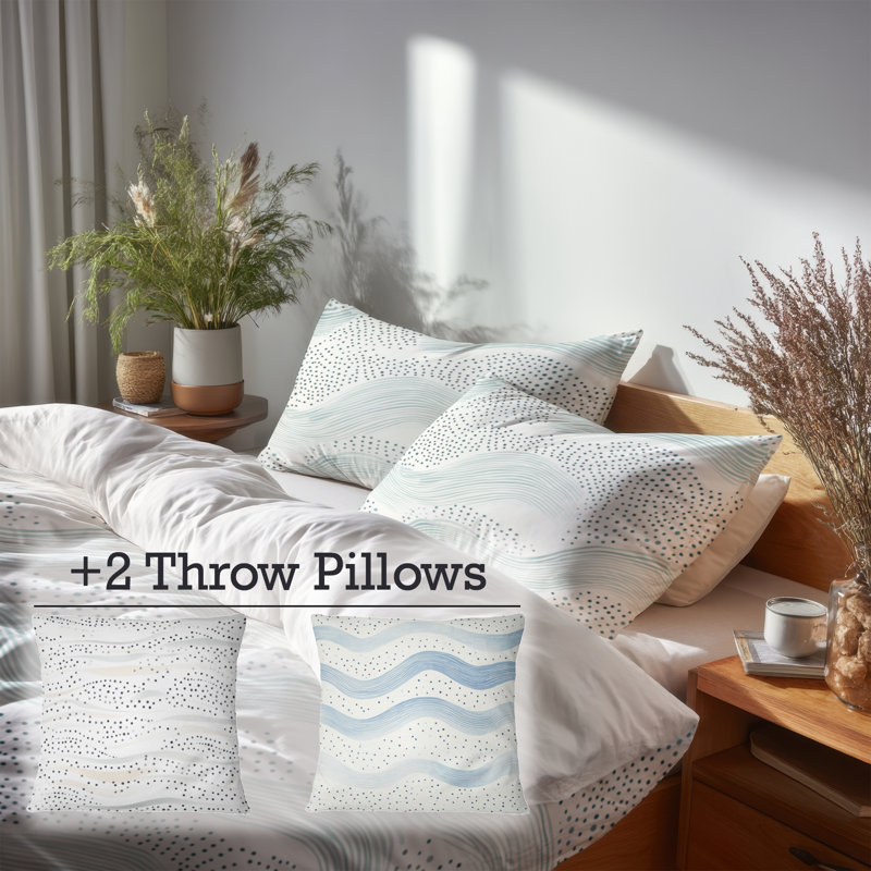 Ensemble de literie 6 pièces, King Comforter + 5 Additional Pieces