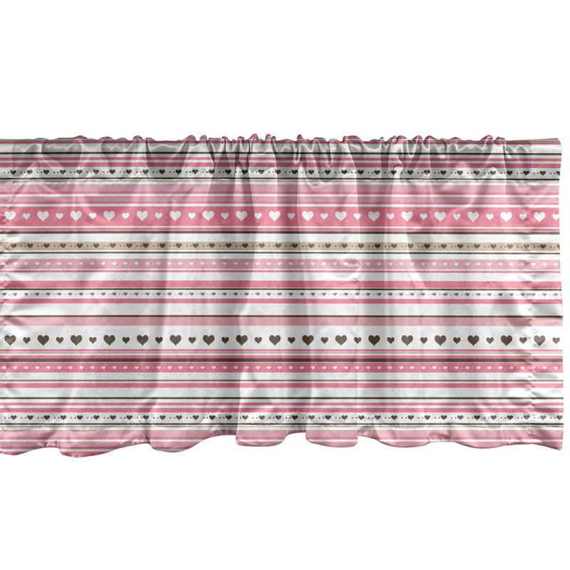 Multicolore de cantonnière de Noël 54 "Ambesonne, L 54 po x L 12 po