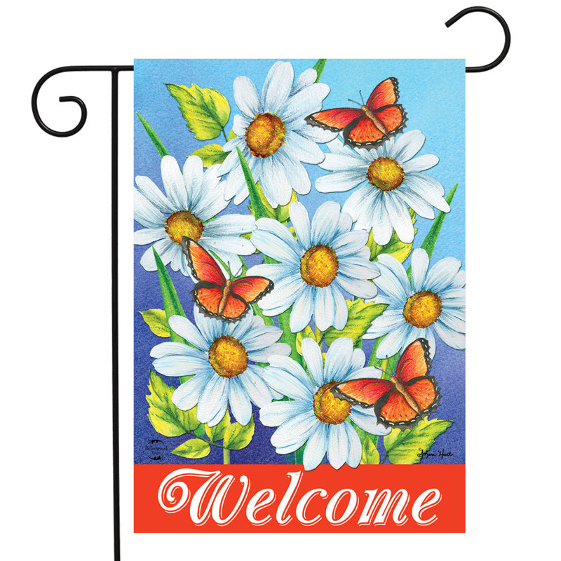 Sunshine Daisies Garden Flag