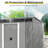 Outdoor Metal Storage Transparent Plate-108963614-108963618