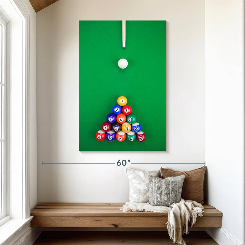 Senne Snooker Pyramid, 48" H x 32" W