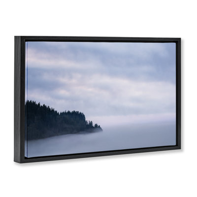 «Fog Shrouded Open Water», art mural encadré sur toile