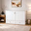 Commode et lit escamotable avec matelas 6 po, rangement et chargeur intégré Atiyah-1845478453-1845478454