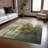 Machine Washable Indoor/Outdoor Cadence ACN2157 Abstract Rug-157601871