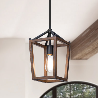 Mulrooney 1 - Light Lantern Geometric Pendant
