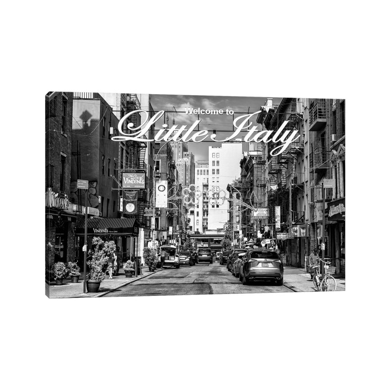 Little Italy by Philippe Hugonnard - Print on Canvas, Wrapped Canvas, 66.04cm H x 101.6cm W x 1.91cm D
