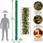 National Tree Company 9ft. Norwood Fir Garland with LED Lights