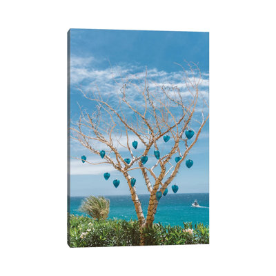Cabo Glass Hearts by Bethany Young - Print on Canvas