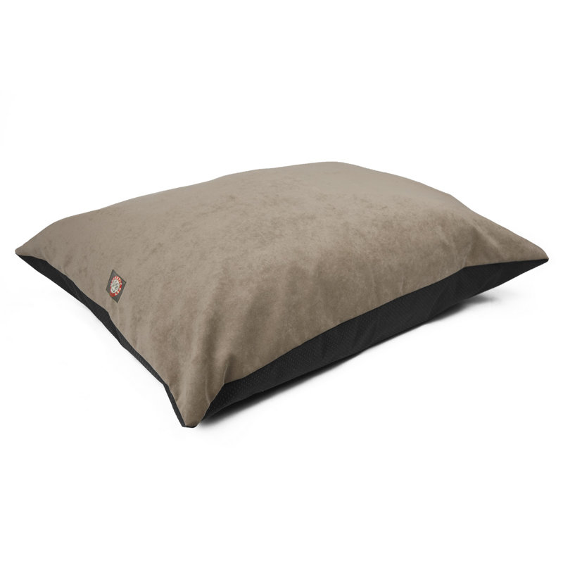 Coussin pour chien Villa Majestic, Moyen (l 35 po x P 28 po x H 4 po), Noir