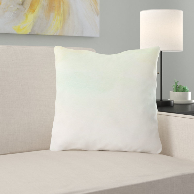Coussin watercolour Juniata, Microsuède, Intérieur