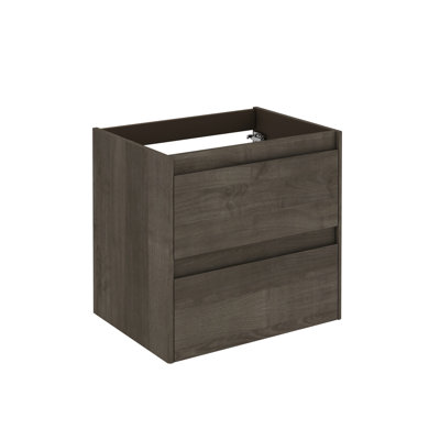 Base de meuble-lavabo simple mural 23,4 po Ambra seulement