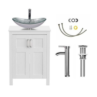 Ensemble de meuble-lavabo simple 24 po Nickros