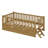 Platform Bed With Guardrail And Trundle-1595117866