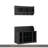 Shoe Storage Bench With Shelves And 4 Hooks, Elegant Hall Tree With Wall Mounted Coat Rack, Entryway Organizer For Hallway, Foyer, Mudroom-789675612