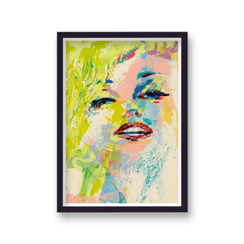 Marilyn Monroe Portrait Leroy Neimann - Single Picture Frame Print