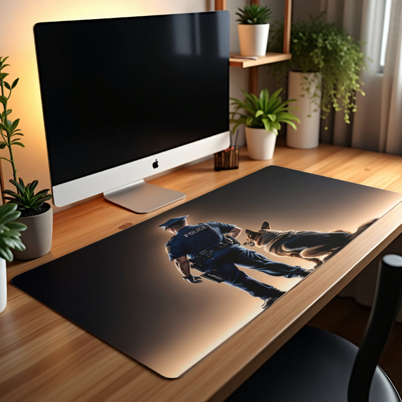 Polyester Desk Pad, 23.6x13.8