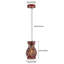 Luminaire suspendu lustre antique de plafond
