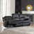 Black Faux Leather selected