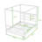 Wood Canopy Bed with Headboard-11329194