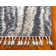 Tapis ikat gris Mitzy