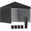 Tente à auvent escamotable 10 pi x 10 pi Outsunny-98253426