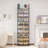 Sturdy Metal Shoe Rack Organizer, Narrow Space-Saving Shoe Shelf For Closets, Entryway, And Hallway, Adjustable And Stackable Shoe Storage Rack