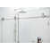Eclipse 56 - 60 in. x 78 in. Fully Frameless Sliding Shower Door