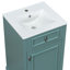 Meuble-lavabo avec lavabo, porte à fermeture douce, petites salles de bain
